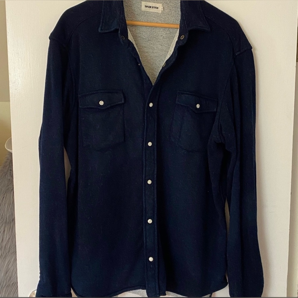 Taylor Stitch Thick Western Over shirt- Made in USA